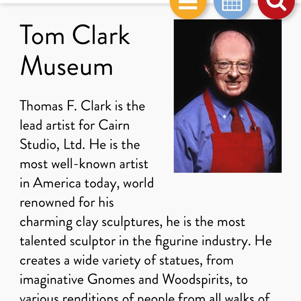 A “Tom Clark” original of grandmother and child sharing traditions. - Picture 6 of 6